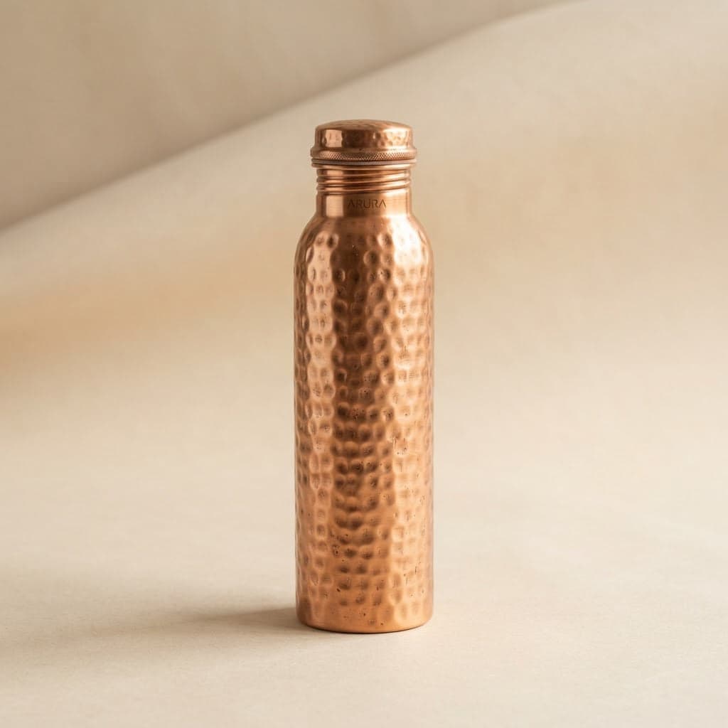 Hammered Copper Bottle 950ml